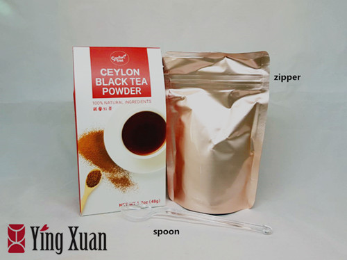 Xilan Black Tea Powder zipper bag