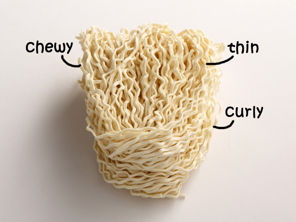 Ramen Noodles Wholesale - curly and chewy noodles