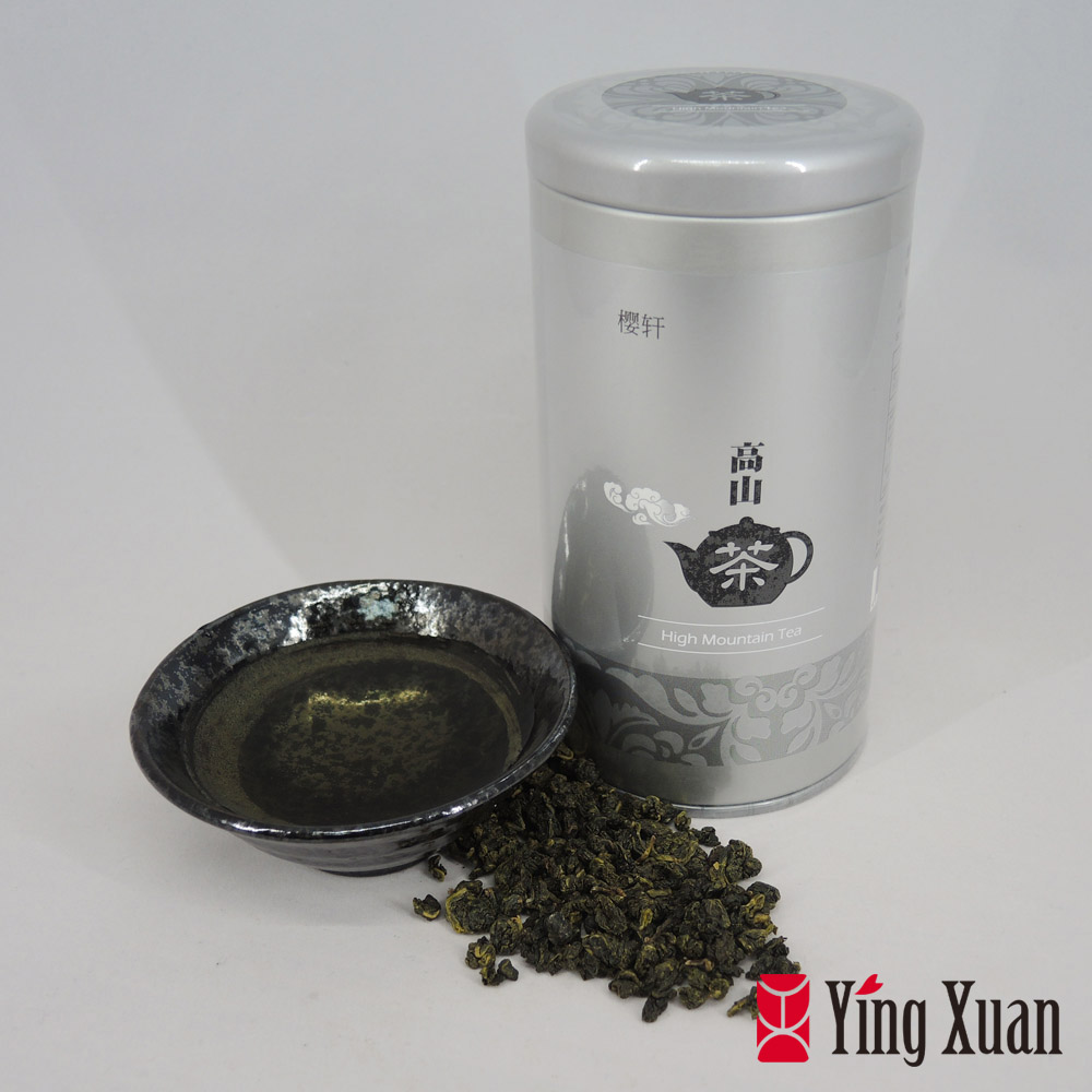 Canned Taiwan Alishan tea and loose leaf