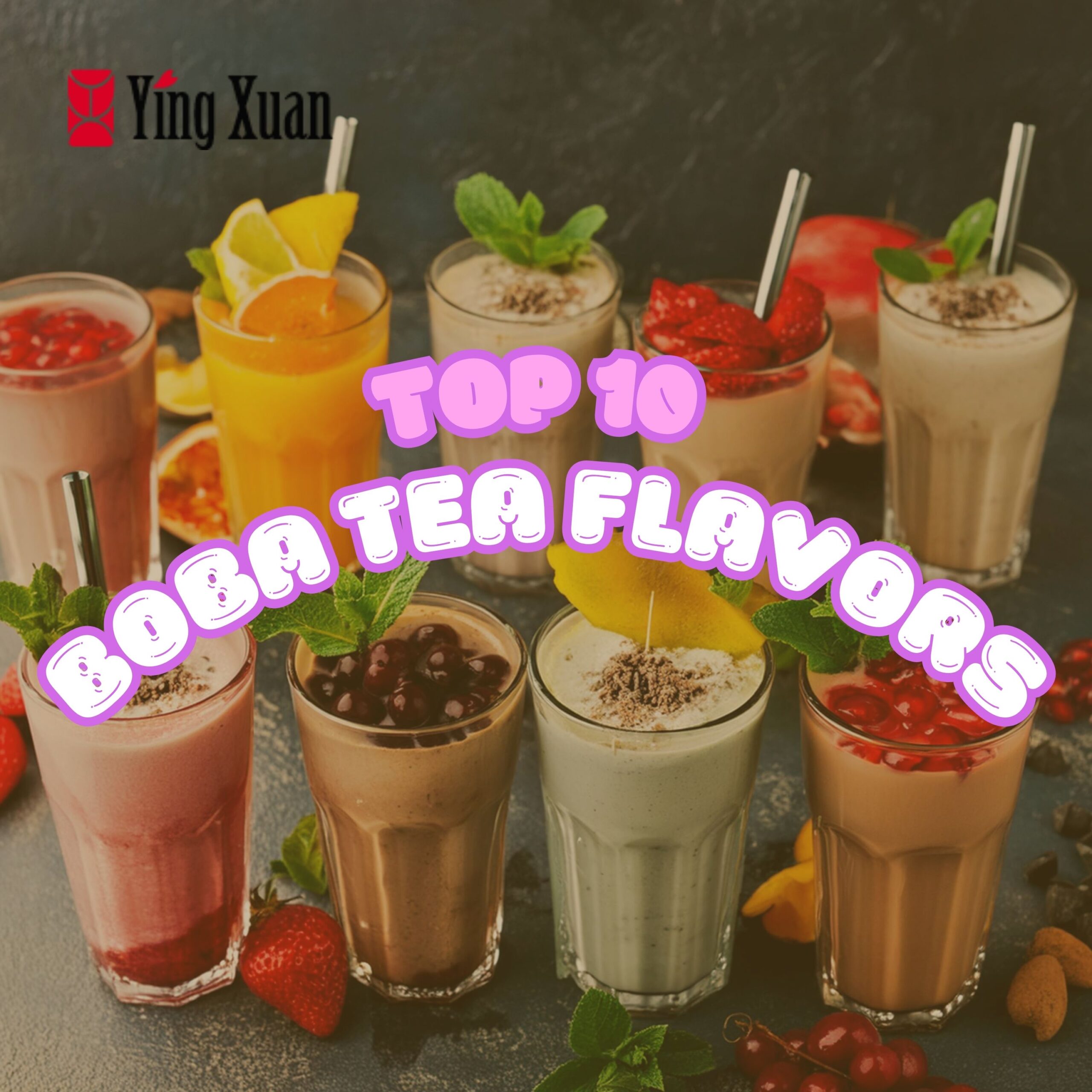 Boba Tea Flavors
